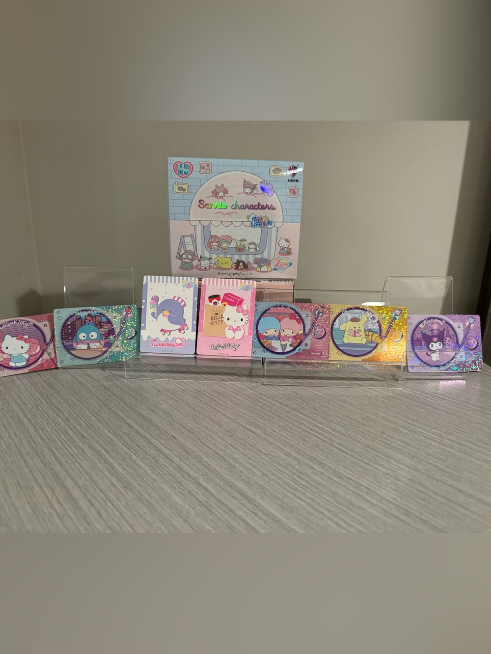 Sanrio Characters Family Set of 7 Cards Collection